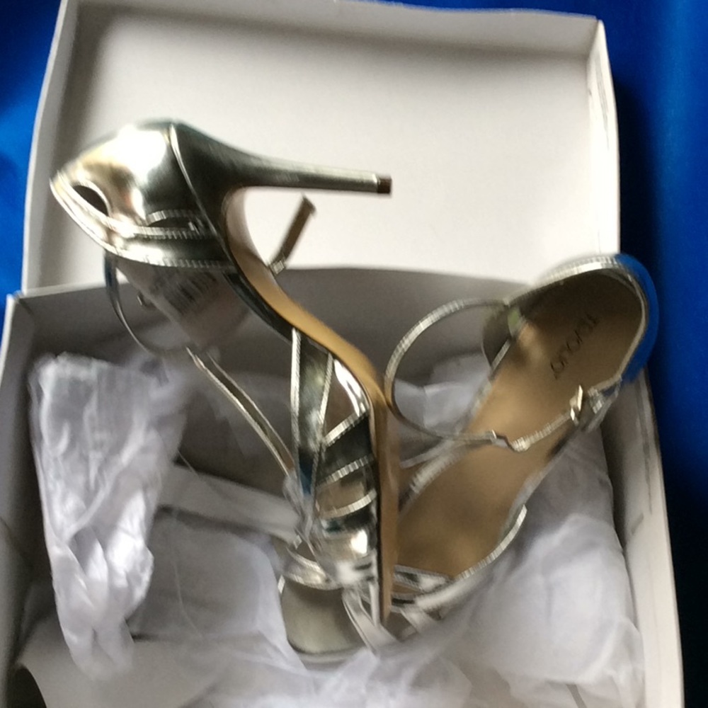 Silver heels
